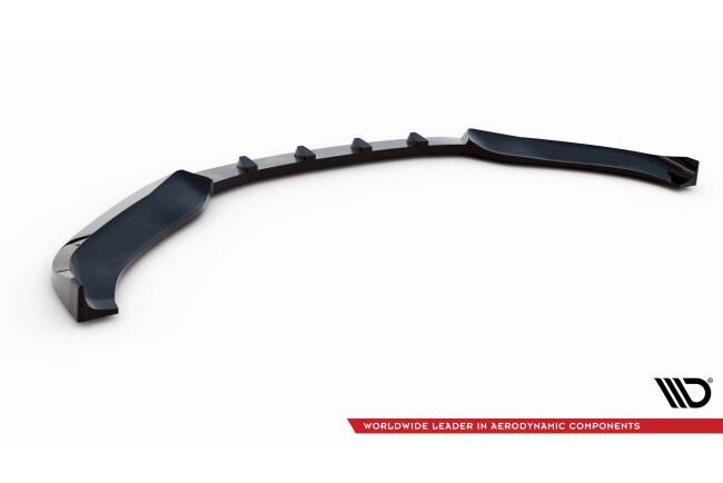 Maxton Design Frontlippe V.2 für Audi TT S / S-Line 8S schwarz Hochglanz