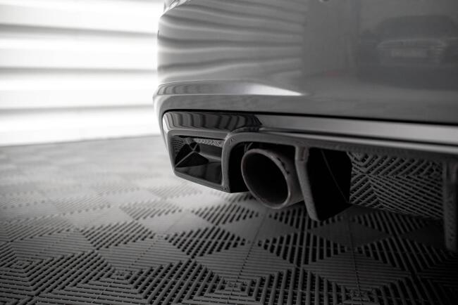 Maxton Design Heckdiffusor V.1 für Audi TT S-Line 8S Hochglanz schwarz