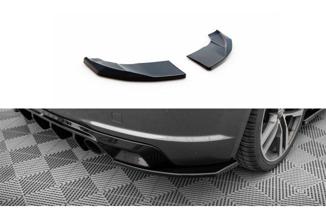 Maxton Design Diffusor Flaps V.2 für Audi TT S-Line...