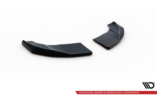 Maxton Design Diffusor Flaps V.2 für Audi TT S-Line 8S schwarz Hochglanz