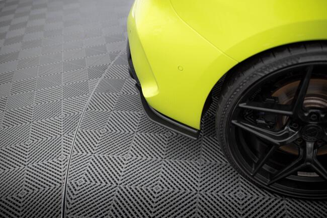 Maxton Design Street Pro Diffusor Flaps V.1 für BMW 1er F40 M-Paket / M135i Schwarz matt