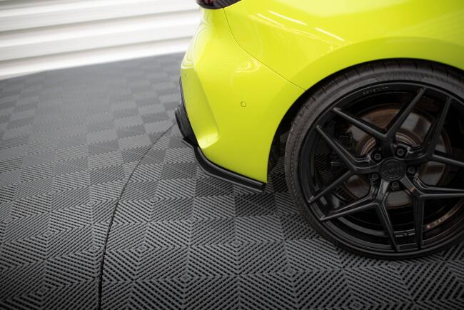 Maxton Design Street Pro Diffusor Flaps V.2 für BMW 1er F40 M-Paket / M135i Schwarz matt