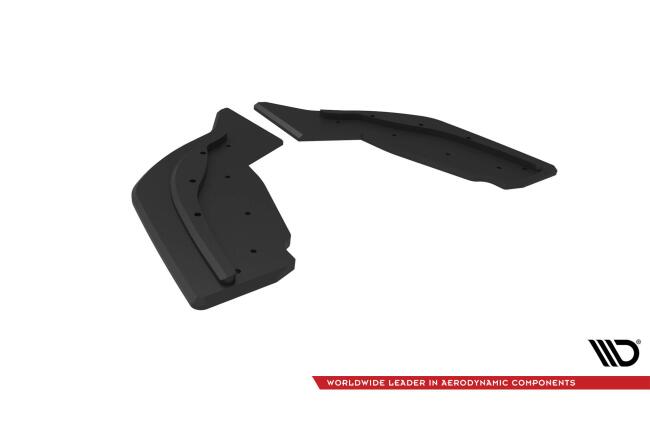 Maxton Design Street Pro Diffusor Flaps V.2 für BMW 1er F40 M-Paket / M135i Schwarz matt