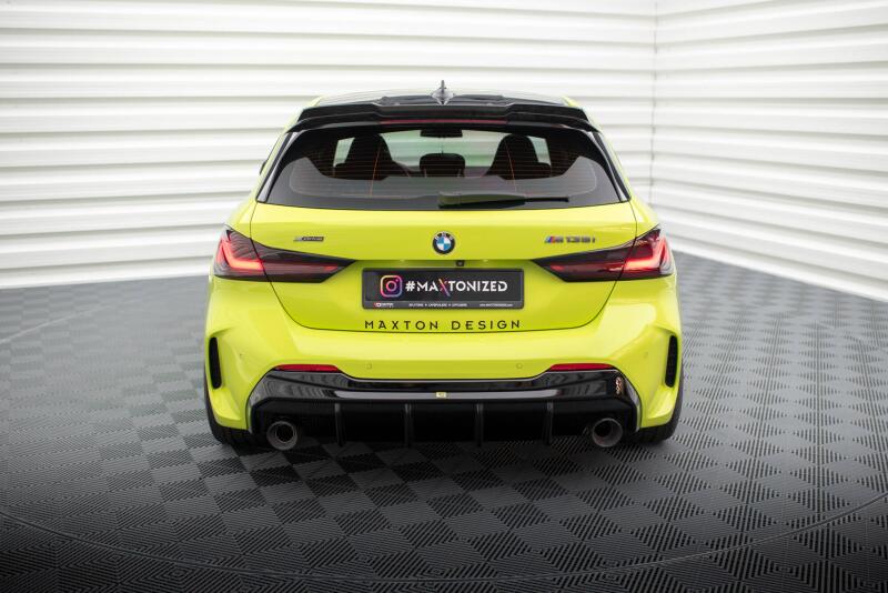 Maxton Design Heckdiffusor V.3 für BMW 1er F40 M-Paket/ M135i (Einzelauspuff-Version)
