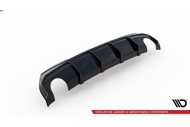 Maxton Design Heckdiffusor V.3 für BMW 1er F40 M-Paket/ M135i (Einzelauspuff-Version)
