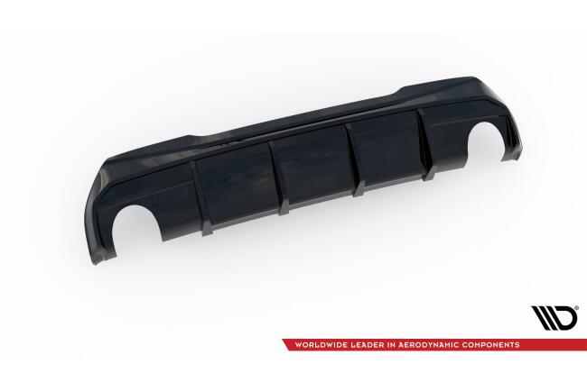 Maxton Design Heckdiffusor V.3 für BMW 1er F40 M-Paket/ M135i (Einzelauspuff-Version)