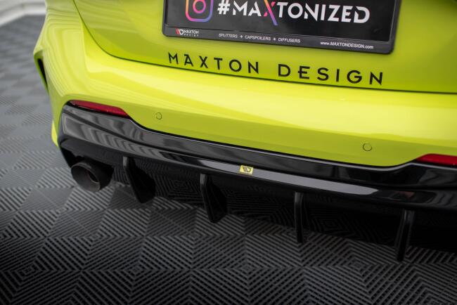 Maxton Design Heckdiffusor V.3 für BMW 1er F40 M-Paket/ M135i (Einzelauspuff-Version)