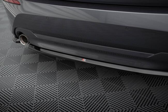 Maxton Design Diffusor Flaps für BMW 1er F40 schwarz Hochglanz