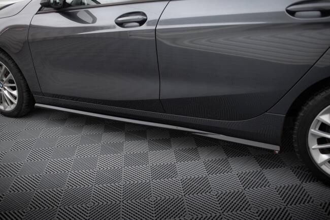 Maxton Design Seitenschweller für BMW 1er F40 schwarz Hochglanz