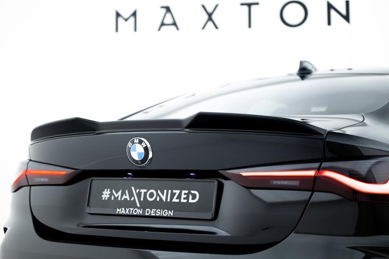 Maxton Design Heckspoiler 3D für BMW 4er G22 M-Paket / M440i / M4 G82 Hochglanz schwarz