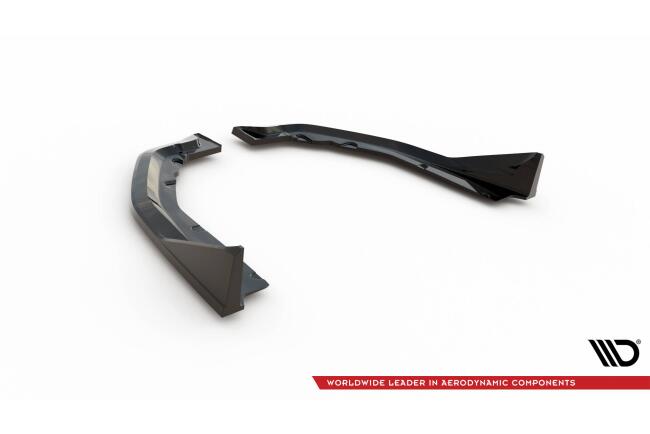 Maxton Design Diffusor Flaps V.4 für BMW M4 G82 Hochglanz schwarz