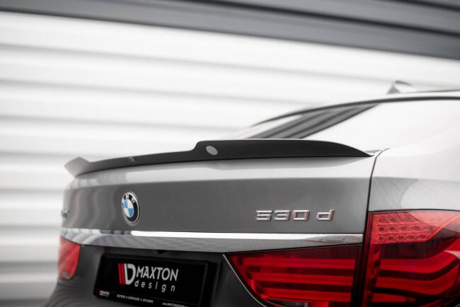 Maxton Design Spoiler Lippe für BMW 5er GT M-Paket F07 schwarz Hochglanz