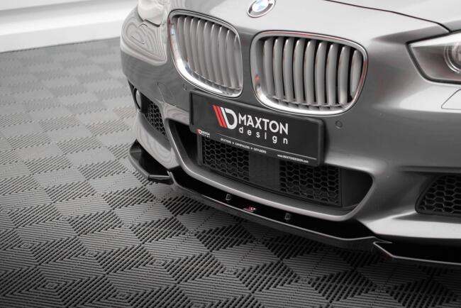 Maxton Design Frontlippe für BMW 5er GT M-Paket F07 schwarz Hochglanz