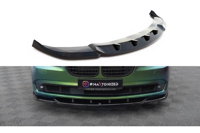 Maxton Design Frontlippe für BMW 7 F01 schwarz Hochglanz