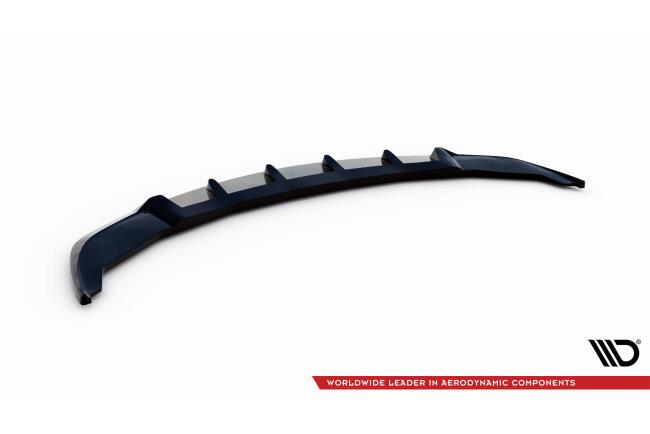 Maxton Design Frontlippe für BMW 7 F01 Hochglanz schwarz
