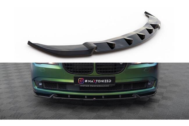 Maxton Design Frontlippe V.2 für BMW 7 F01 Hochglanz schwarz