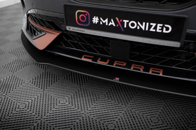 Maxton Design Street Pro Frontlippe für Cupra Formentor Mk1 schwarz matt