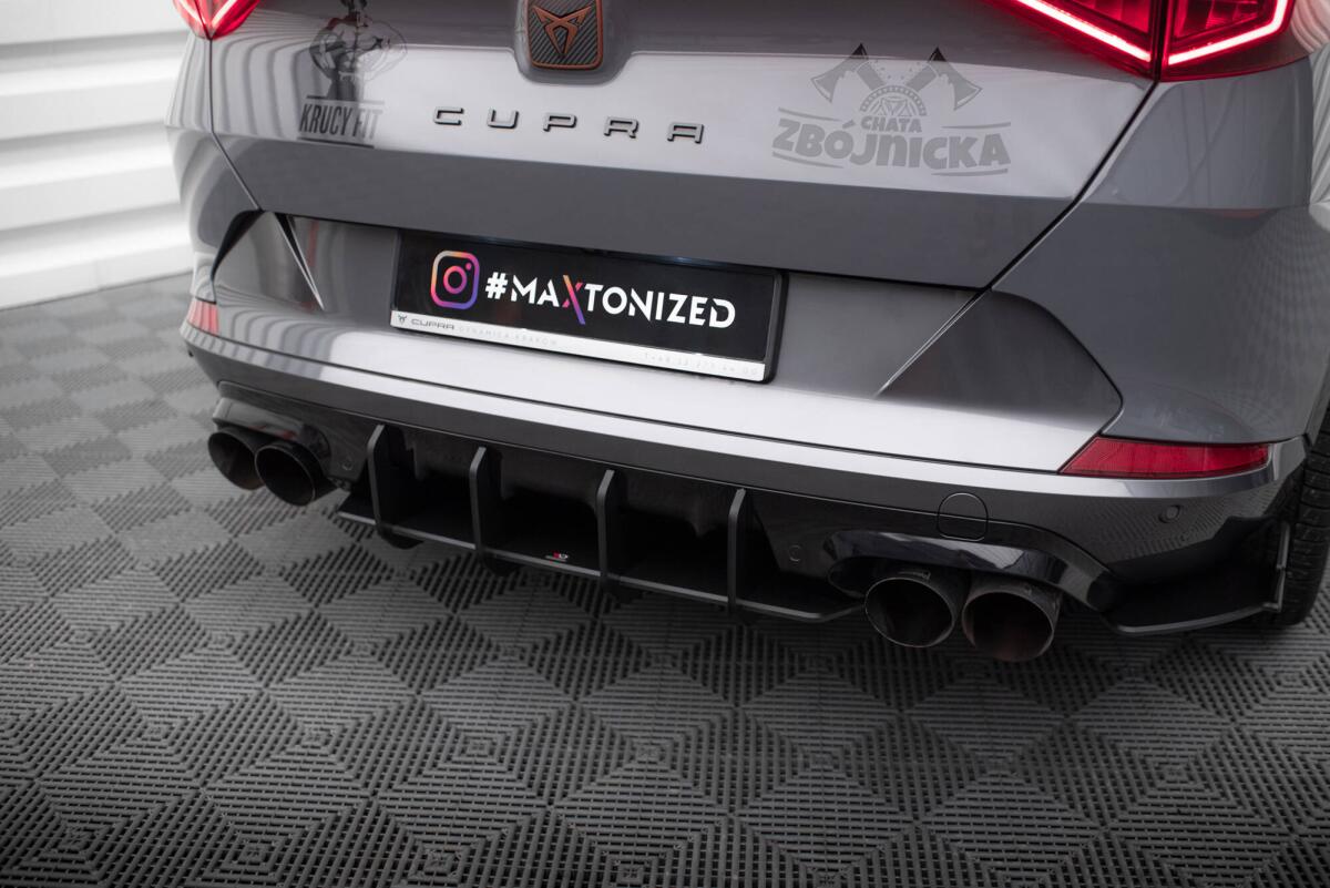 Produktbild von Maxton Heckansatz Diffusor Cupra Formentor Typ KM, Schwarz Hochglanz