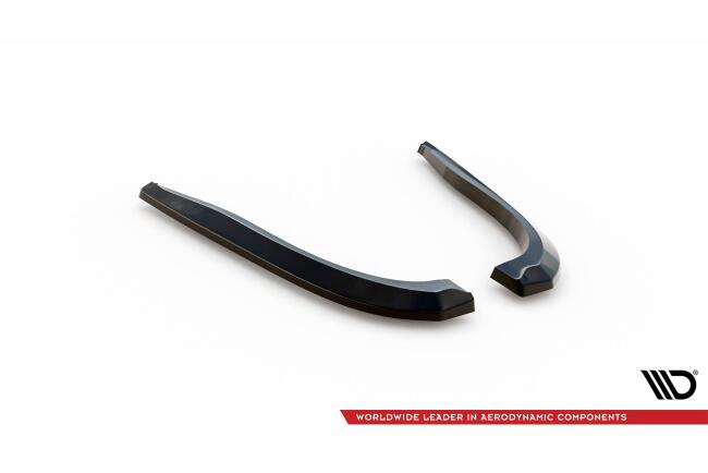 Maxton Design Diffusor Flaps V.2 für Infiniti Q50 S Mk1 schwarz Hochglanz