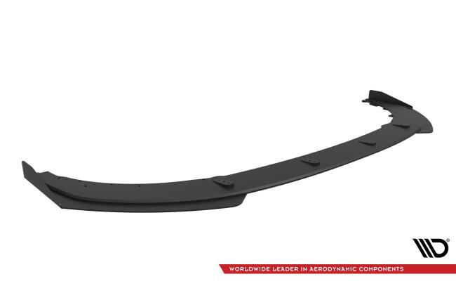 Maxton Design Street Pro Frontlippe für Kia Proceed GT Mk1 Facelift Schwarz mit Hochglanz Flaps