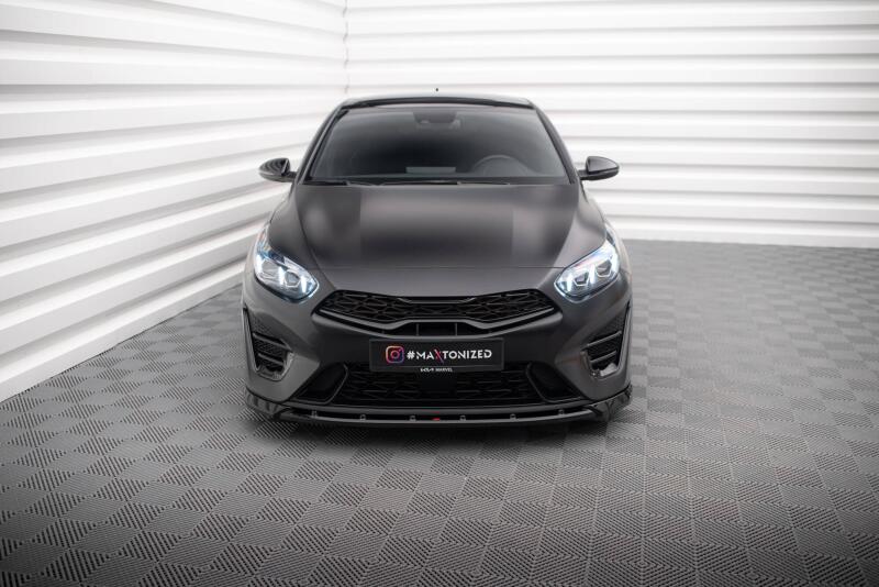 Maxton Design Frontlippe V.2 für Kia Proceed GT Mk1 Facelift Hochglanz schwarz