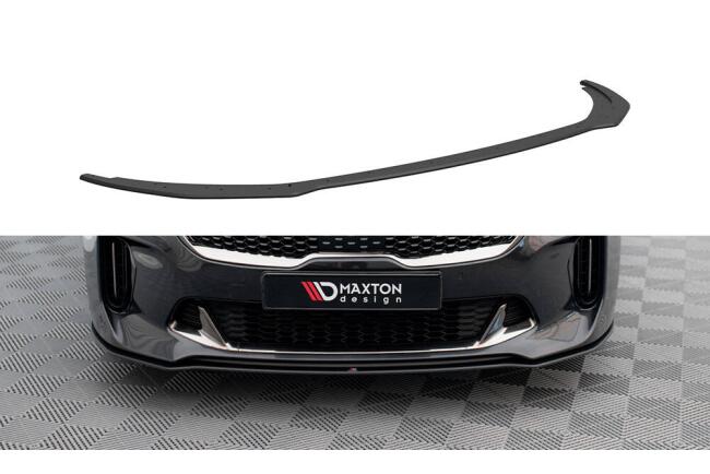 Maxton Design Street Pro Frontlippe für Kia Stinger GT / GT-Line Mk1 schwarz matt