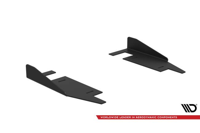 Maxton Design Side Flaps Kia Stinger GT / GT-Line Mk1 Hochglanz schwarz