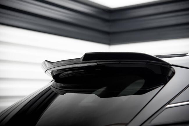 Maxton Design 3D Spoiler Lippe für Lexus RX Mk4 Facelift schwarz Hochglanz