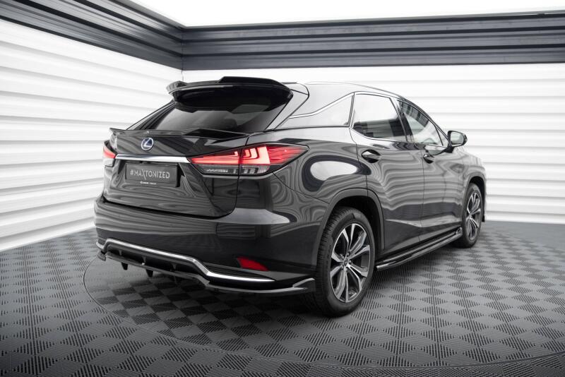 Maxton Design Heckspoiler 3D (unten) für Lexus RX Mk4 Facelift Hochglanz schwarz