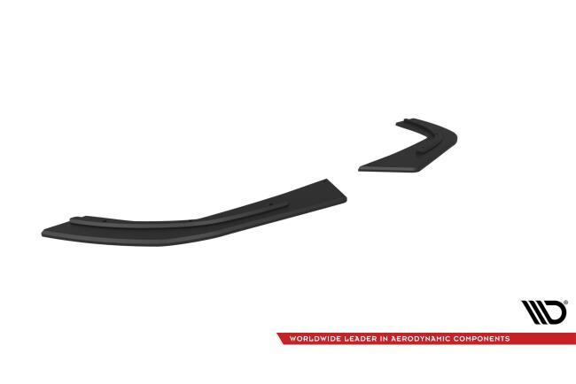 Maxton Design Street Pro Diffusor Flaps für Mercedes-AMG A35 Hatchback W177 Schwarz matt