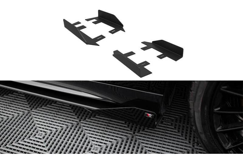 Maxton Design Side Flaps Mercedes-AMG A35 W177 Facelift Hochglanz schwarz