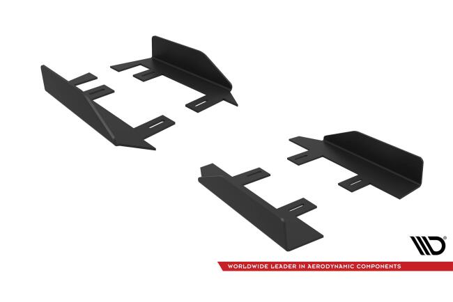 Maxton Design Side Flaps Mercedes-AMG A35 W177 Facelift Hochglanz schwarz