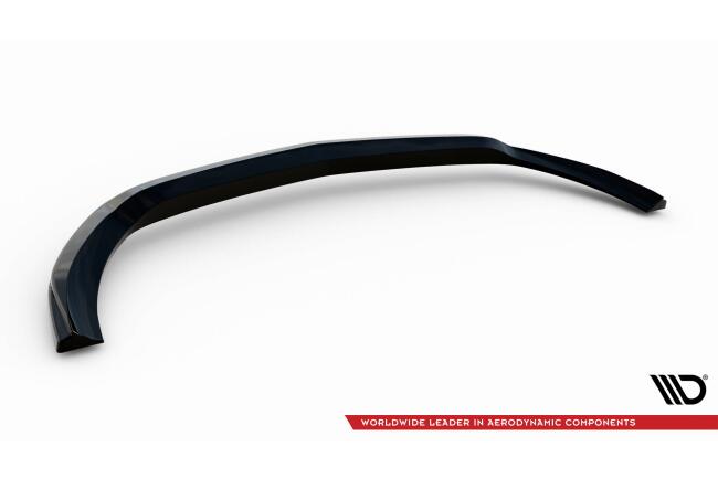 Maxton Design Frontlippe für Mercedes-Benz CLS C218 Facelift Hochglanz schwarz