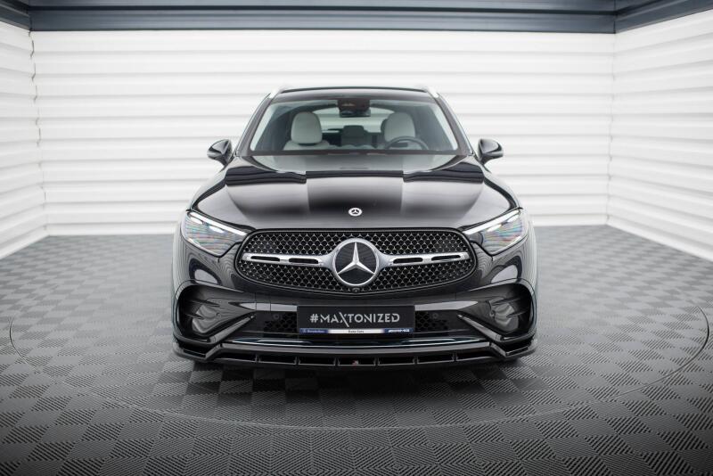 Maxton Design Frontlippe für Mercedes-Benz GLC AMG-Line X254 Hochglanz schwarz