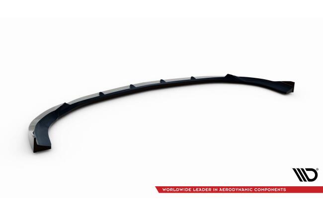 Maxton Design Frontlippe V.2 für Mercedes-AMG GT 43 4 Door Coupe V8 Styling Package schwarz Hochglanz