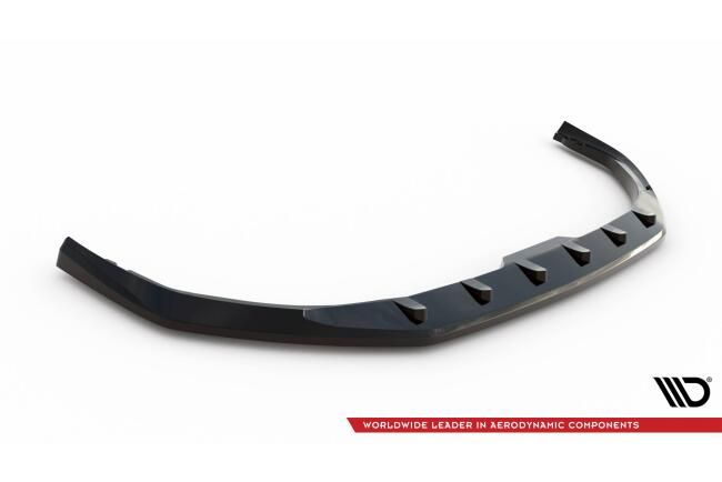 Maxton Design Frontlippe für Peugeot 308 Mk3 schwarz Hochglanz