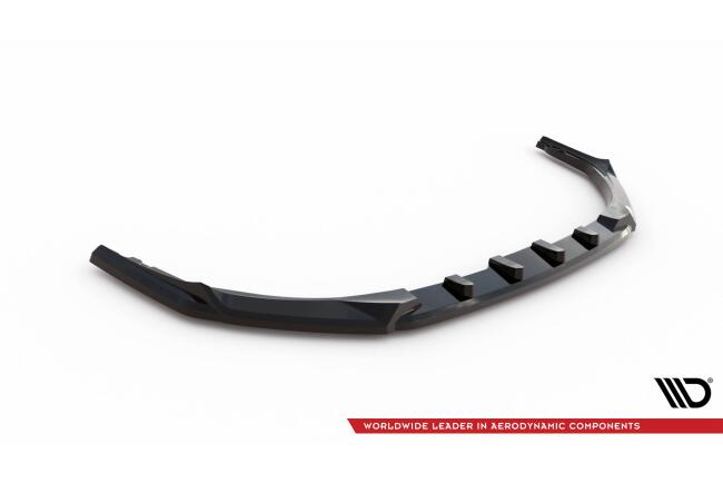 Maxton Design Frontlippe V.2 für Peugeot 308 Mk3 schwarz Hochglanz