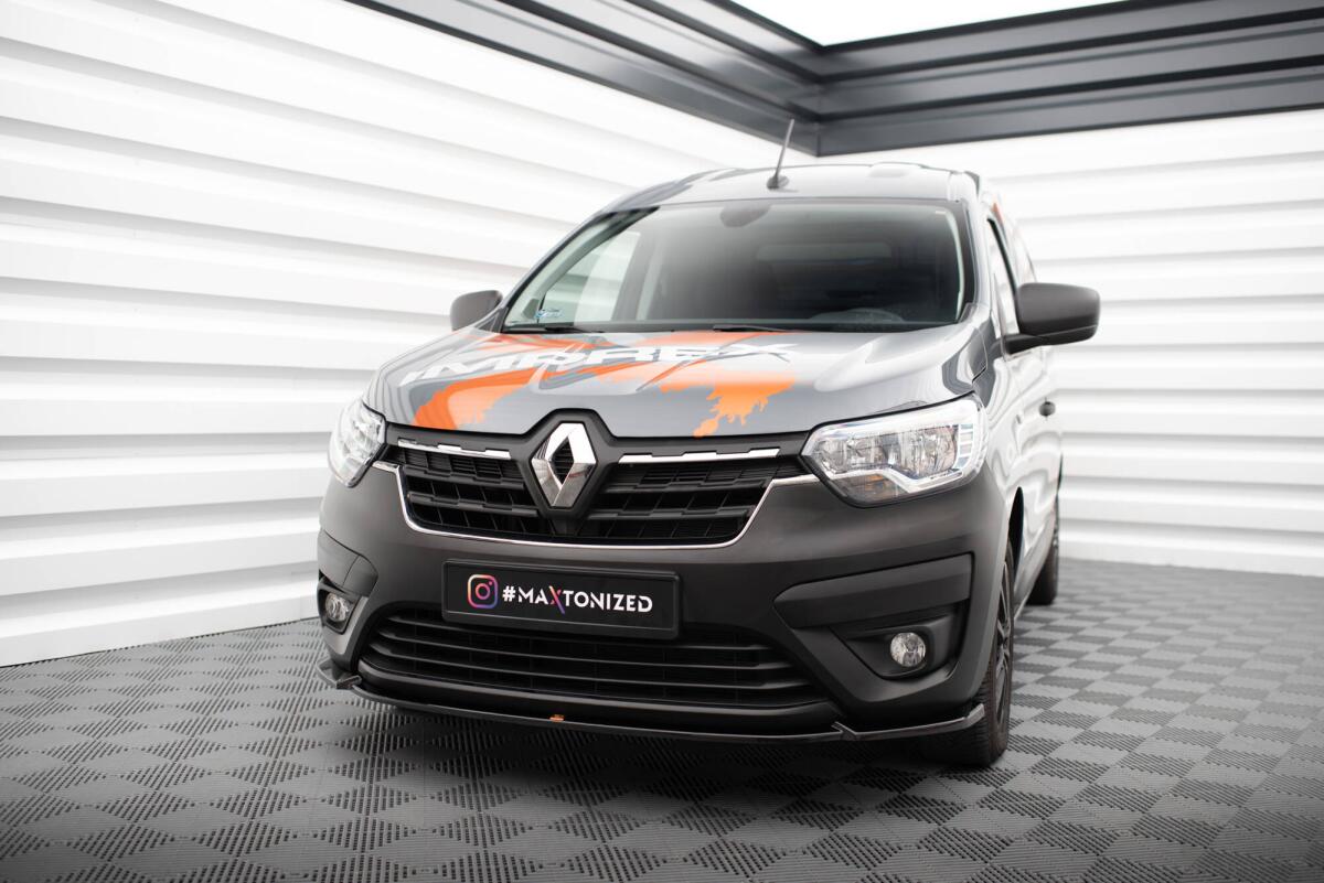 Maxton Design Frontlippe für Renault Express Mk2 schwarz Hoc, 199,00