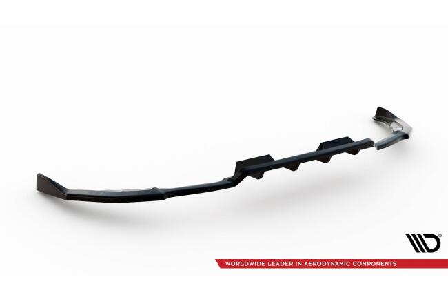 Maxton Design mittlerer Heckdiffusor DTM Look für Toyota Corolla Hatchback Mk12 schwarz Hochglanz