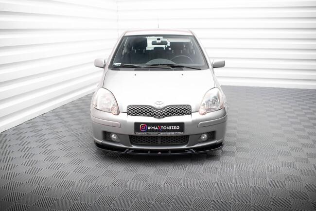 Maxton Design Frontlippe für Toyota Yaris T-Sport Mk1 Facelift schwarz Hochglanz