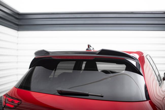Maxton Design 3D Spoiler Lippe für Volkswagen Golf GTI / R Mk8 schwarz Hochglanz