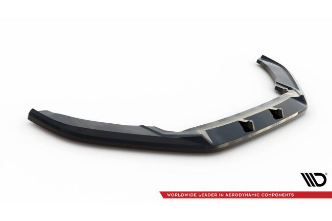 Maxton Design Frontlippe für Volkswagen Scirocco Mk3 Facelift schwarz Hochglanz