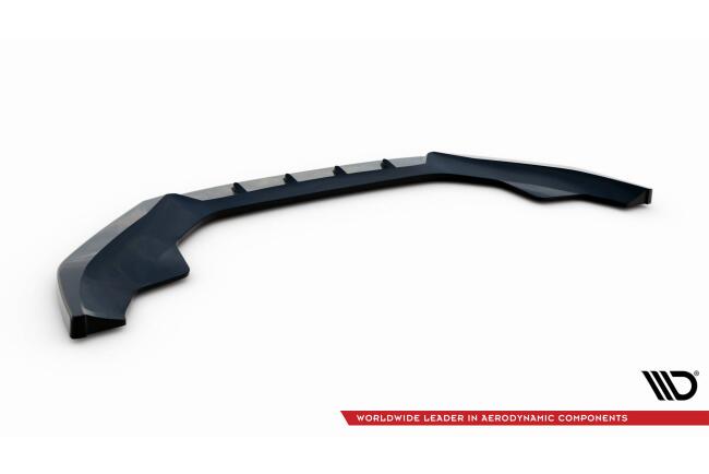 Maxton Design Frontlippe V.3 für Audi A4 S-Line / S4 B8 Facelift schwarz Hochglanz