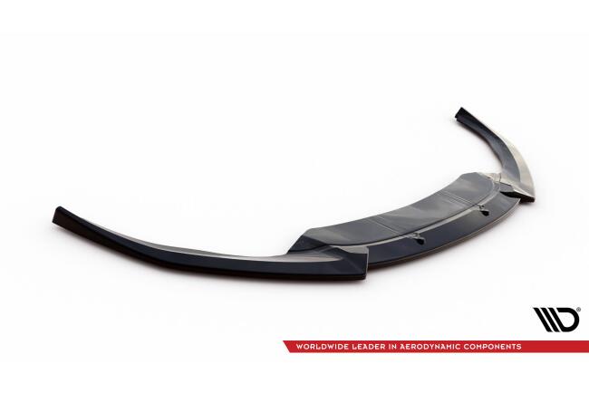 Maxton Design Frontlippe V.3 für Audi RS7 C7 Facelift schwarz Hochglanz