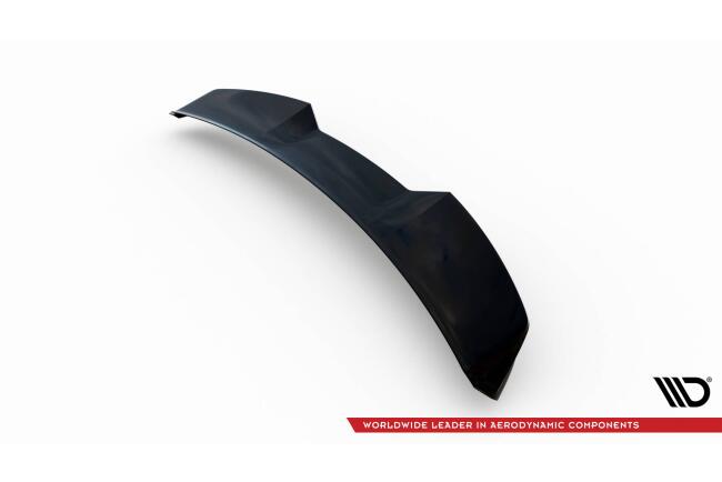 Maxton Design 3D Spoiler Lippe für Audi SQ8 / Q8 S-Line Mk1 Hochglanz schwarz
