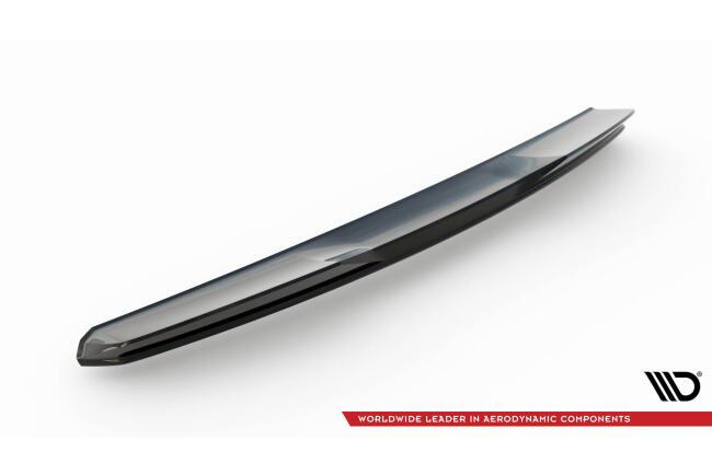 Maxton Design 3D Spoiler Lippe für Audi SQ8 / Q8 S-Line Mk1 schwarz Hochglanz
