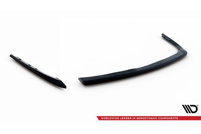 Maxton Design Diffusor Flaps für BMW 3er Touring E91 Hochglanz schwarz
