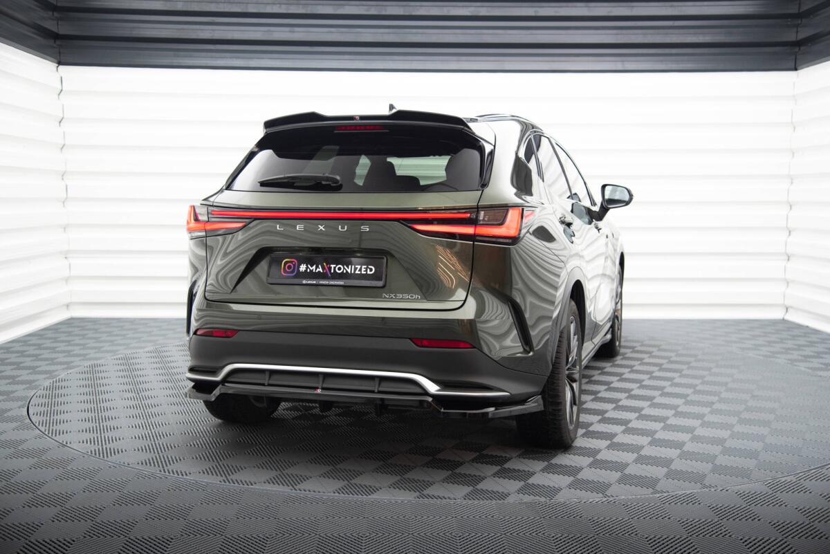 Maxton Design Heckspoiler 3D für Lexus NX F-Sport Mk2 Hochglanz schwar