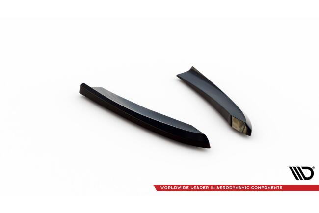 Maxton Design Diffusor Flaps für Mazda 6 Mk3 Facelift schwarz Hochglanz