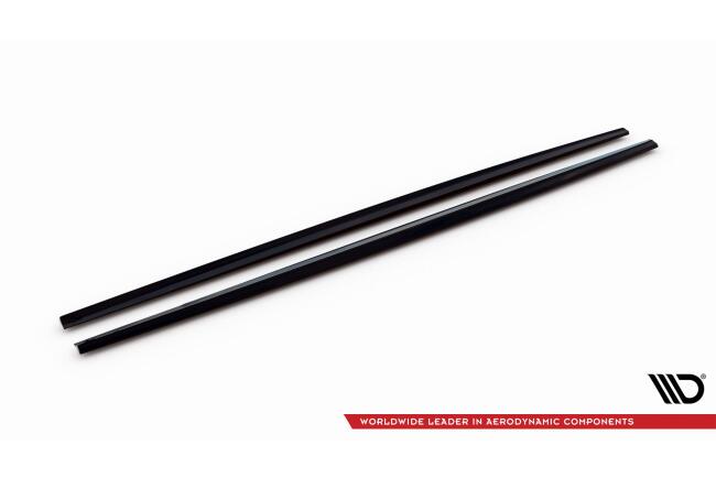 Maxton Design Seitenschweller für Mercedes-Benz S AMG-Line W223 schwarz Hochglanz